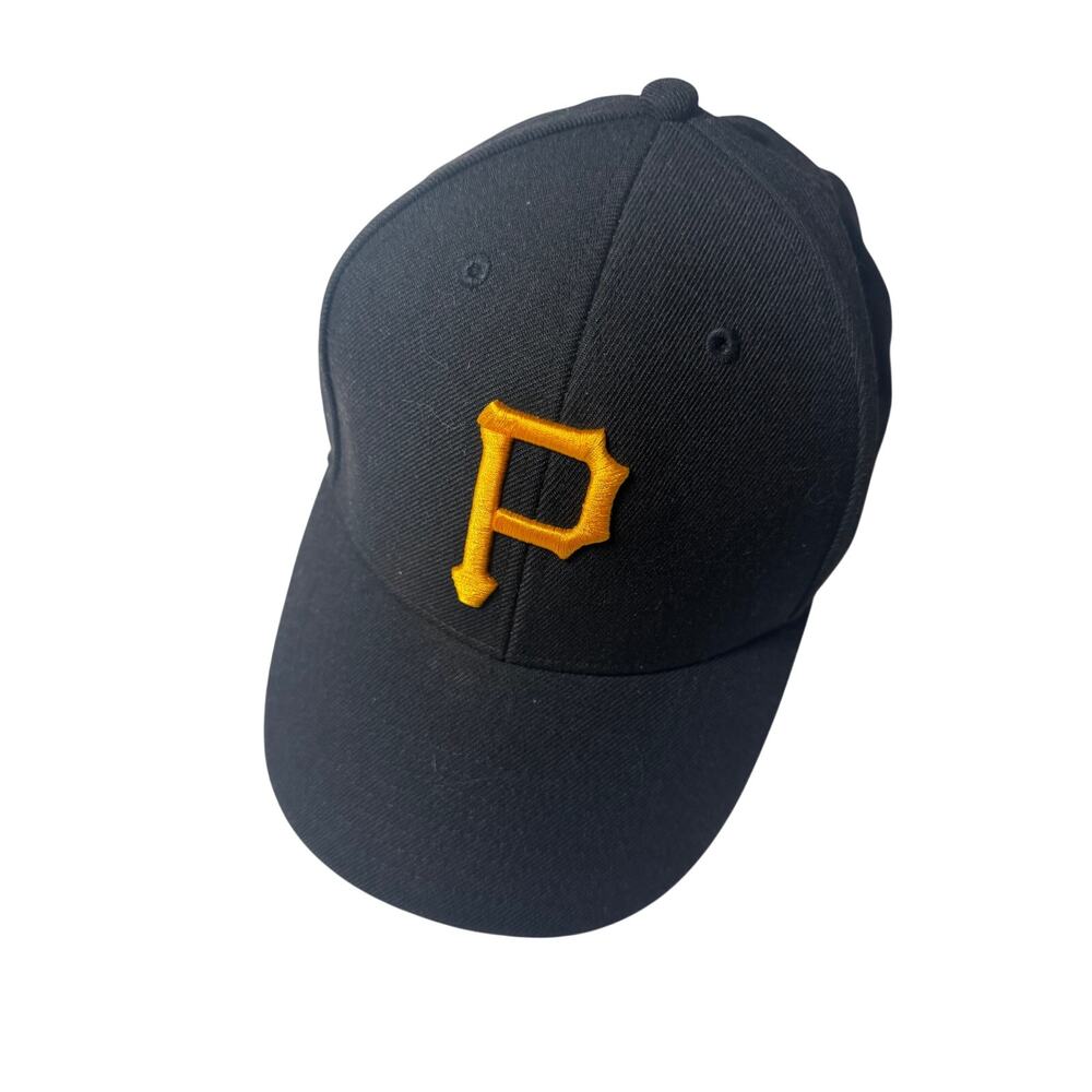 Pittsburgh Pirates MLB Adjustable Hat - Black & Gold Team Logo Cap